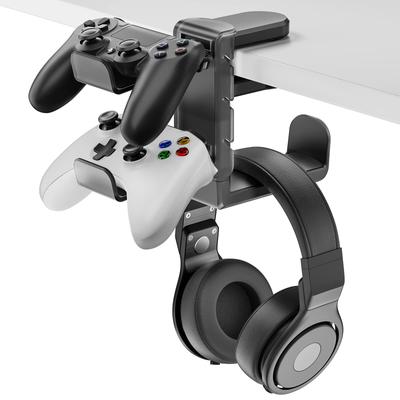 Kawano Shingei Holds 3 Devices Headphone Cable Compatible with a Wide Range of Devices Controller/Headphone Stand, Simultaneously, Space-Saving