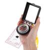 Multi Functional Compass With Mapping Ruler and Mirror Emergency Kit For Outdoor Activities