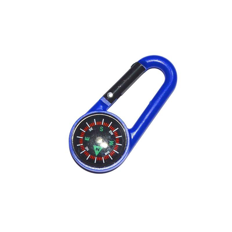Multifunctional Outdoor Plastic Carabiner Compass Compass Quick Release Keychain Compass Carabiner Quick Release Buckle
