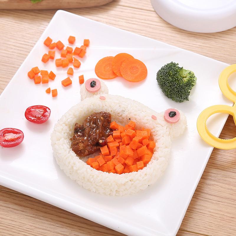 5 Pack Cute Cartoon Kids Bento Sushi Nori Rice Mould Decorating Knife Bento Machine Sandwich Diy Tools Kitchen Accessories