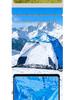Four-Season Double-Layer Waterproof Tent with Quick-Open Design, Two Doors, Windows, and Ventilation for Camping.