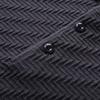 [Sheep Wool&Texture Jacquard] Spring and Autumn New Skin Friendly Breathable Men's Polo Knitted Collar