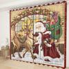 Christmas Curtains Bedroom Living Room Balcony Blackout Curtains Office Hotel Insulation Curtains