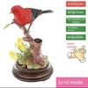 Sound Voice Control Electric Simulation Bird Toy for Pet Bird Cage Kids Gift Garden Ornaments Induction Parrot Supplies