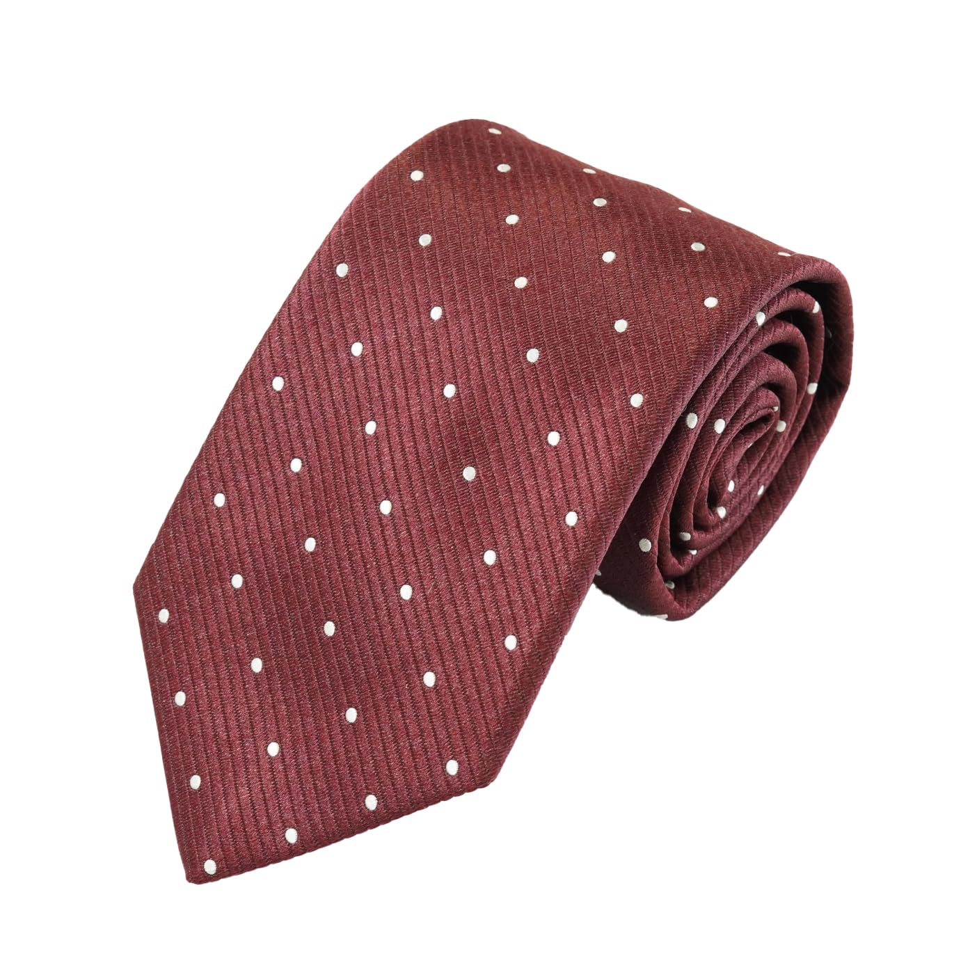 [WIC DESIGN  TUSSAH SILK (Tussah Silk) Dot Pattern Tie]
