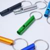 Multifunctional Outdoor & Pet Training Survival Whistle Keyring