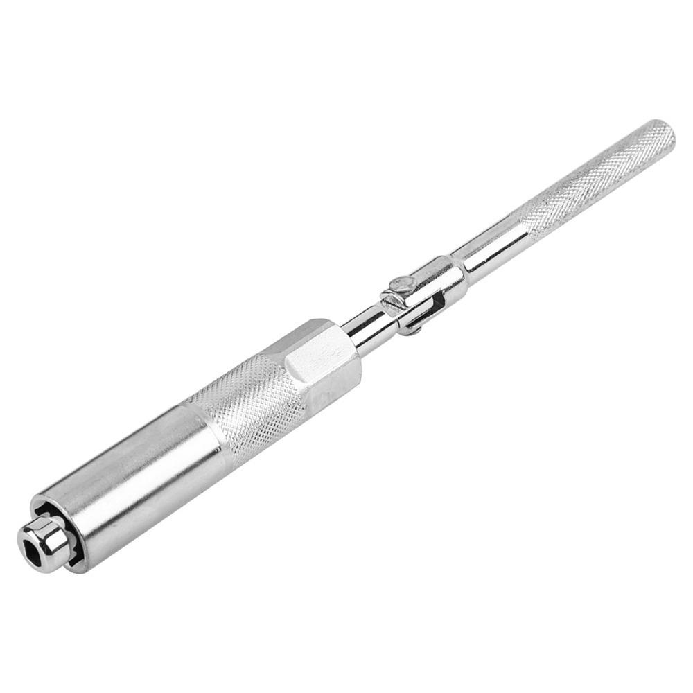 Chrome Vanadium Steel Hex Socket Wrench Shock Absorber Removal Tool Auto Repair Technicians серебряный