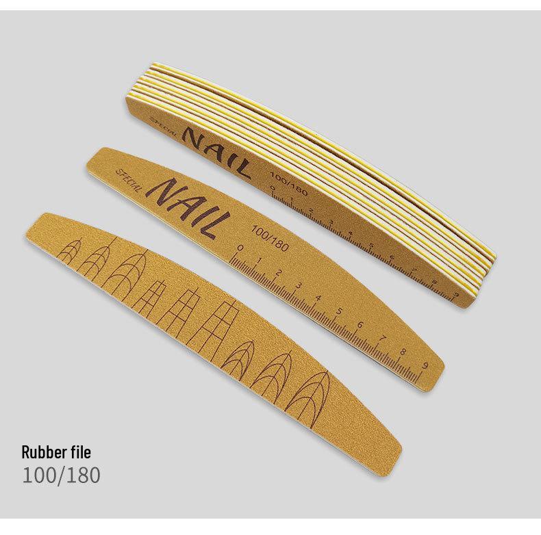 Washable Wear-Resistant Double-Sided Nail File & Buffer