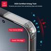 for Xiaomi 17 17 Pro for Xiaomi 17 Pro Max Case , Airbag Anti-drop Shell Acrylic+TPU Anti-Scratch Matte Clear Back Cover