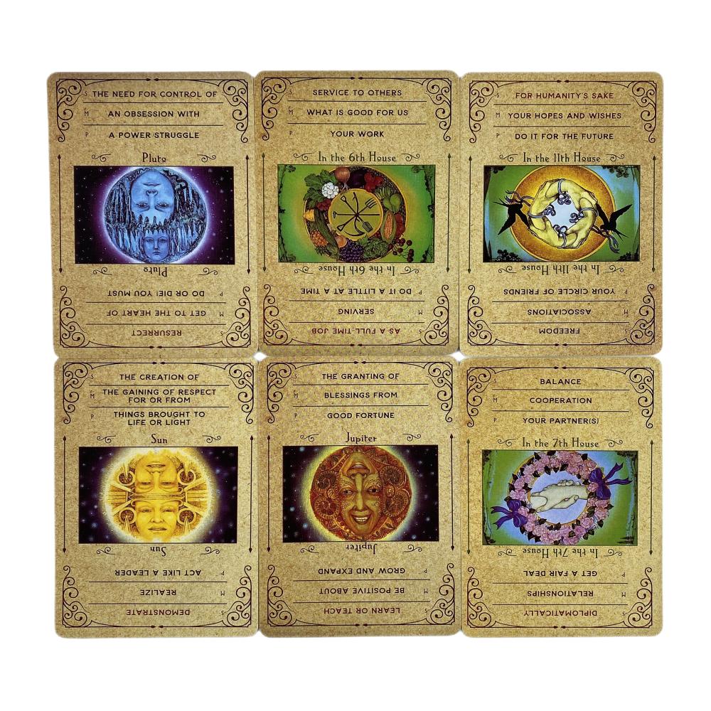 Karma Oracle Cards Amazing Fun To Use Astrology For Read Future A 36 English Divination Edition Deck Borad Games