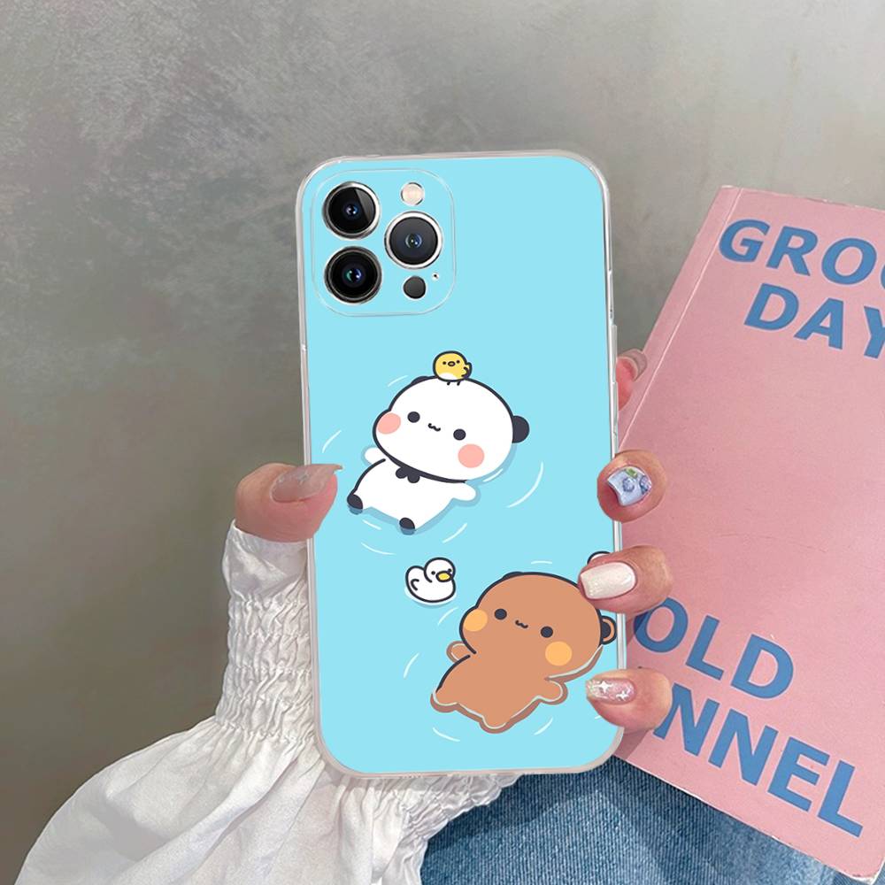 

Cute Cartoon Bubu Dudu For iPhone 17 Air 16 Pro Max 15 14 13 12 11 Plus phone Case iPhone 15 pro