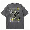MURDER DRONES Anime Lover Washed T-shirt Year round clothing high quality personality Clothes Plus Size Unisex New Model Couples tee