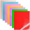 Flexible Transparent Vinyl Fabric Glitter Faux Synthetic Leather  Phone Covers