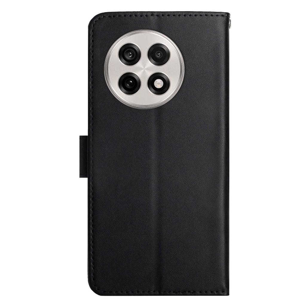 For OnePlus 13R 5G Case Genuine Cow Leather Phone Cover Nappa Texture
