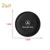 AABIG1 Leather Car Water Cup Pad Non-slip Coaster Accessories Stickers For Mercedes Benz A300 A200 CLK CLA A180 E220 A300 S300 S350