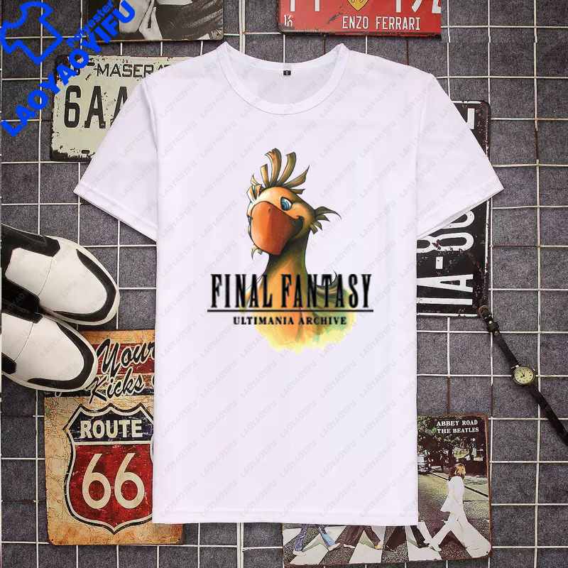 Mercenary Final Fantasy Chocobo Graphic Tshirts Unisex Cloud Vii Ff7 Video Game Strife Shinra Soldier Streetwear T Shirt S