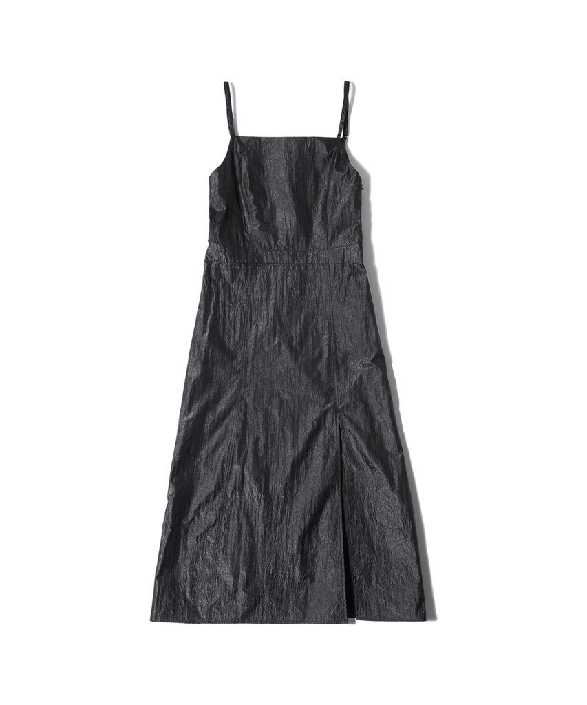 Banwonateullie A3454 Slit H-Line Dress_Black