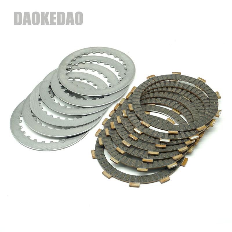 For Honda XL600V Transalp PD06 1987-1999 XL600 XL 600 V Clutch Friction Drive Steel Plates Separetors Kit