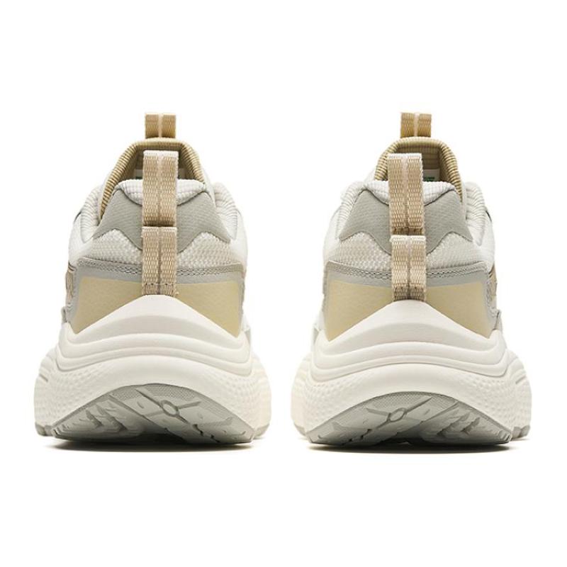 Anta Stars Cushioning Wear-Resistant Low-Top Casual Shoes Men's White Gray Yellow Sneakers 912428837-2