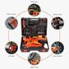 3 In 1 5ton Car Floor Jack Electric Hydraulic Car Jack 12V with Inflator Pump LED Light for Truck Tire Repair Tool QZ001