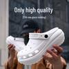 Cross-border Light Wheel Height-Boost Clogs: Non-slip, Thick-Soled, Versatile Beach & Outdoor Sandals