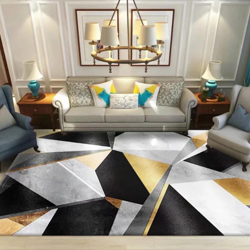 European style Luxurious Carpets For Living Room Bedroom Area Rugs Classic Turkey Study Large Carpet Sofa Coffee Table Floor Mat