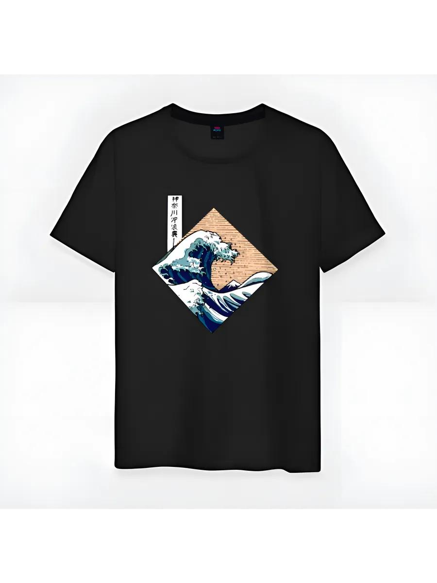 Футболка с принтом бренда Comme des Garçons S