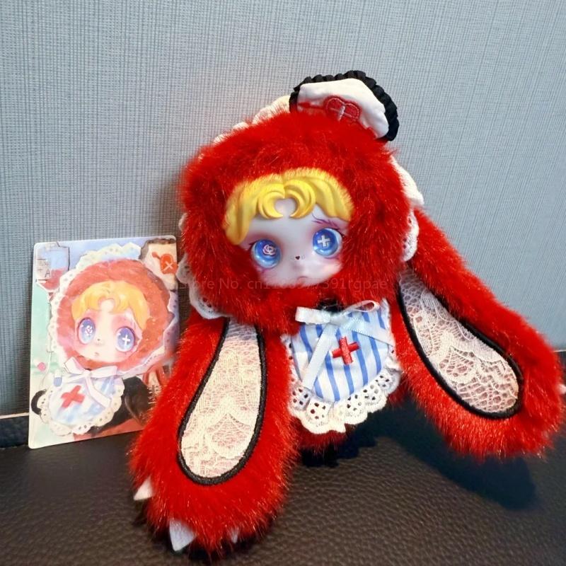 Genuine Ossia Plush Pricks Series Cute Trendy Vinyl Anime Action Figures Desktop Decoration Surprise Box Gifts Toys
