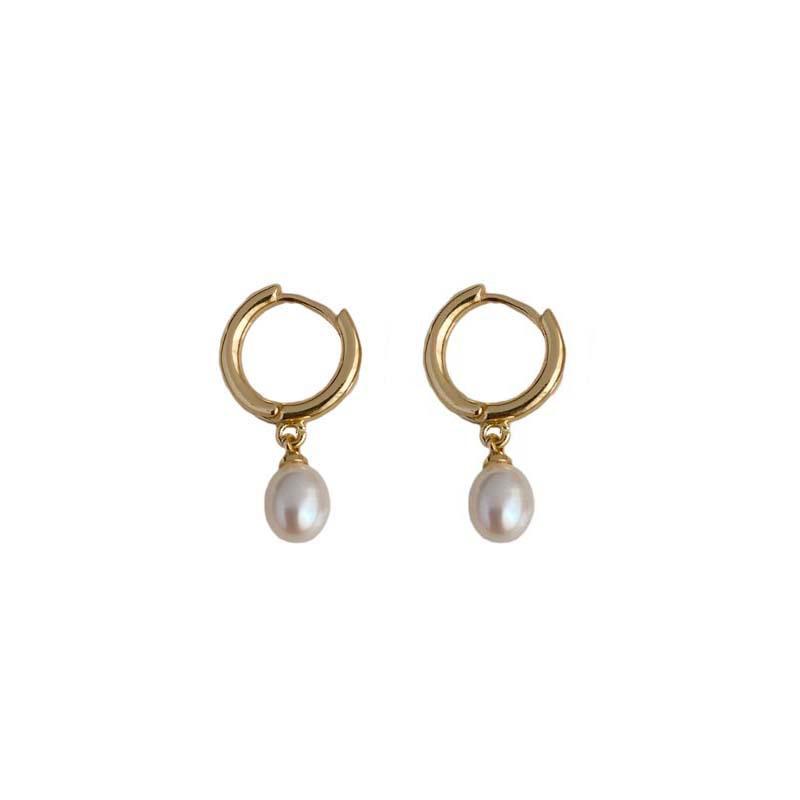 European and American Fashion Niche Design Sense, Freshwater Pearl Earrings, Light Luxury Pendants, Cross-border Exclusive Whole