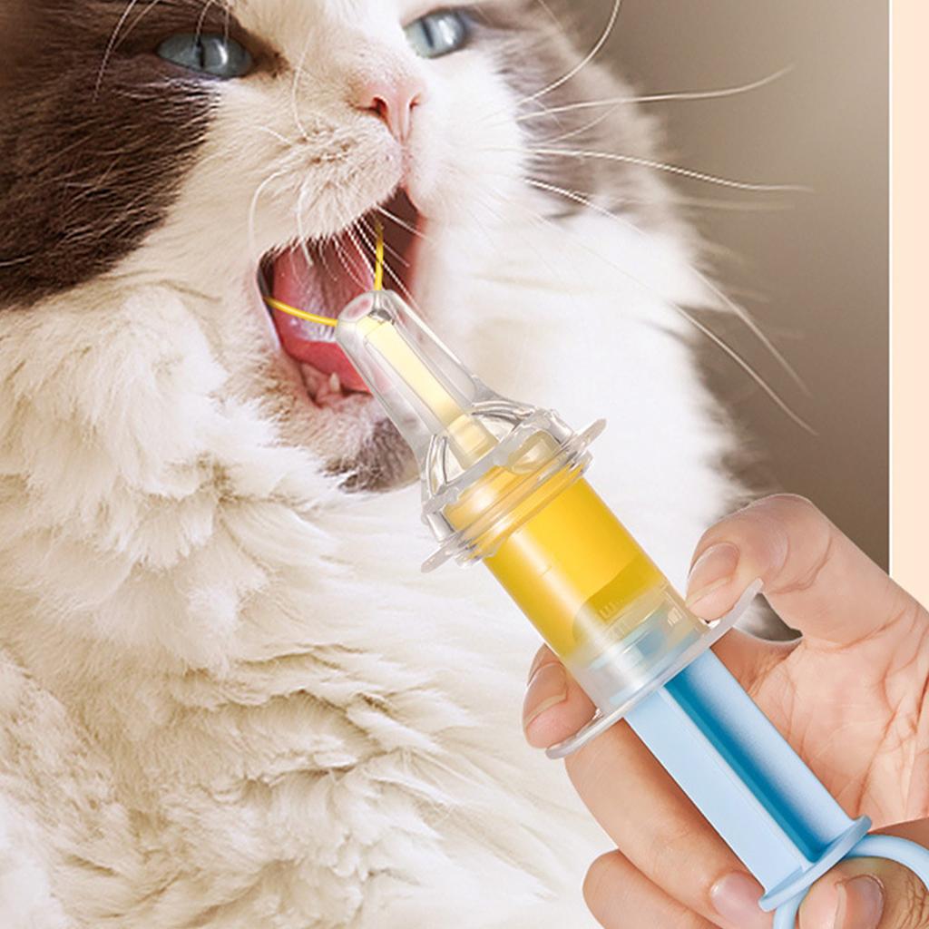 Ταΐστρα Φαρμάκων για Κατοικίδια Ενσωματωμένη Επαναχρησιμοποιήσιμη Εργαλείο Διανομέας Φαρμάκων για Υγρή Διατροφή για Σκύλους Γάτες