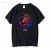 Leo Zodiac T Shirt Horoscope Astrology Top Star Sign Long or Short Sleeves Vintage Washed Versatile Fashion Breathable