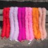 DIY 2Meters Soft Turkey Feather Boa 11-50g Thick Colorful Feathers Ribbon for Wedding Party Clothing Shawl Scarf Decoration Plumas