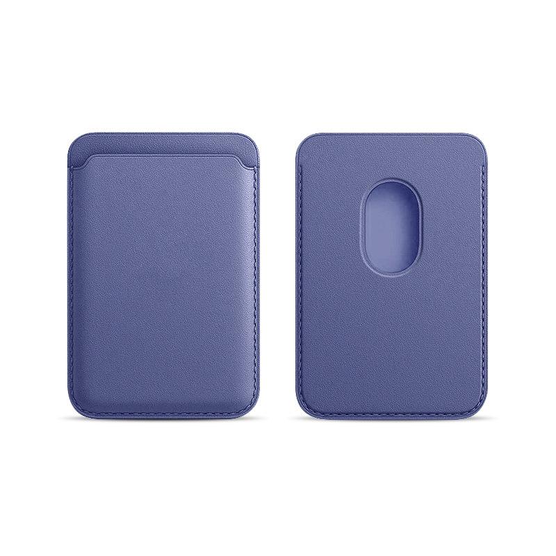 Magnetische Kaarthouder voor iPhone 13 - MagSafe Lederen PU Sleeve met ID-houder & Telefoonachterkant Sticker