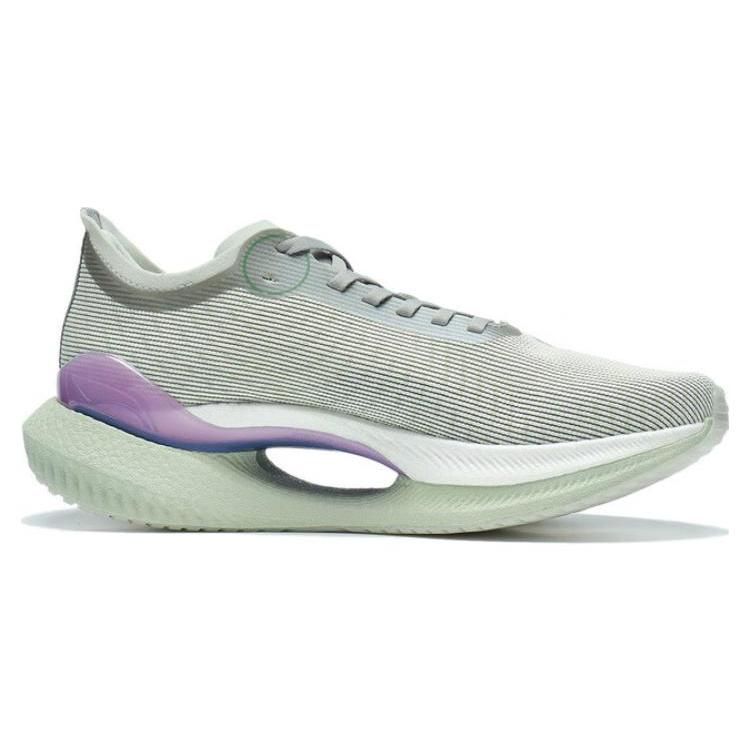 Li Ning Shadow 2 Essential Cushioning Lightweight Low top Marathon Running Shoes Men's Green ARRT005-14