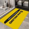 New H-holland Logo Room Mats Anti-slip Absorb Water Long Strip Cushion Bedroon Mat Household Carpets