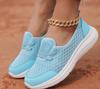 Spring Foot Lazy Shoes One-Foot Casual Women's Shoes Mother's Shoes Low-Top Flat-Sole Walking Shoes Comfortable Breathable