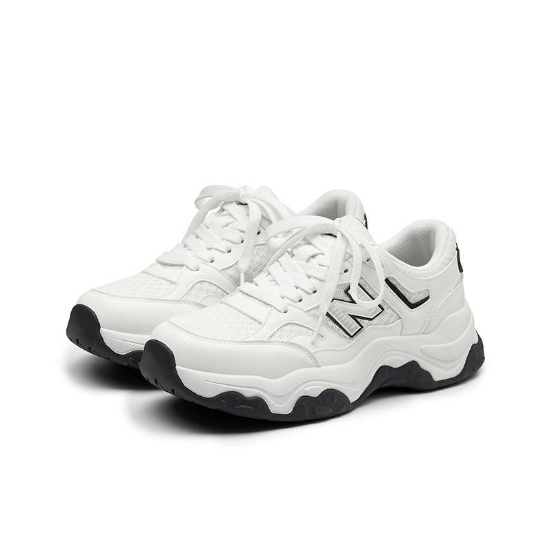 Spring and Autumn Cool Run New Women's Sneakers Casual Versatile Daddy Shoes Mesh Platform Casual Shoes