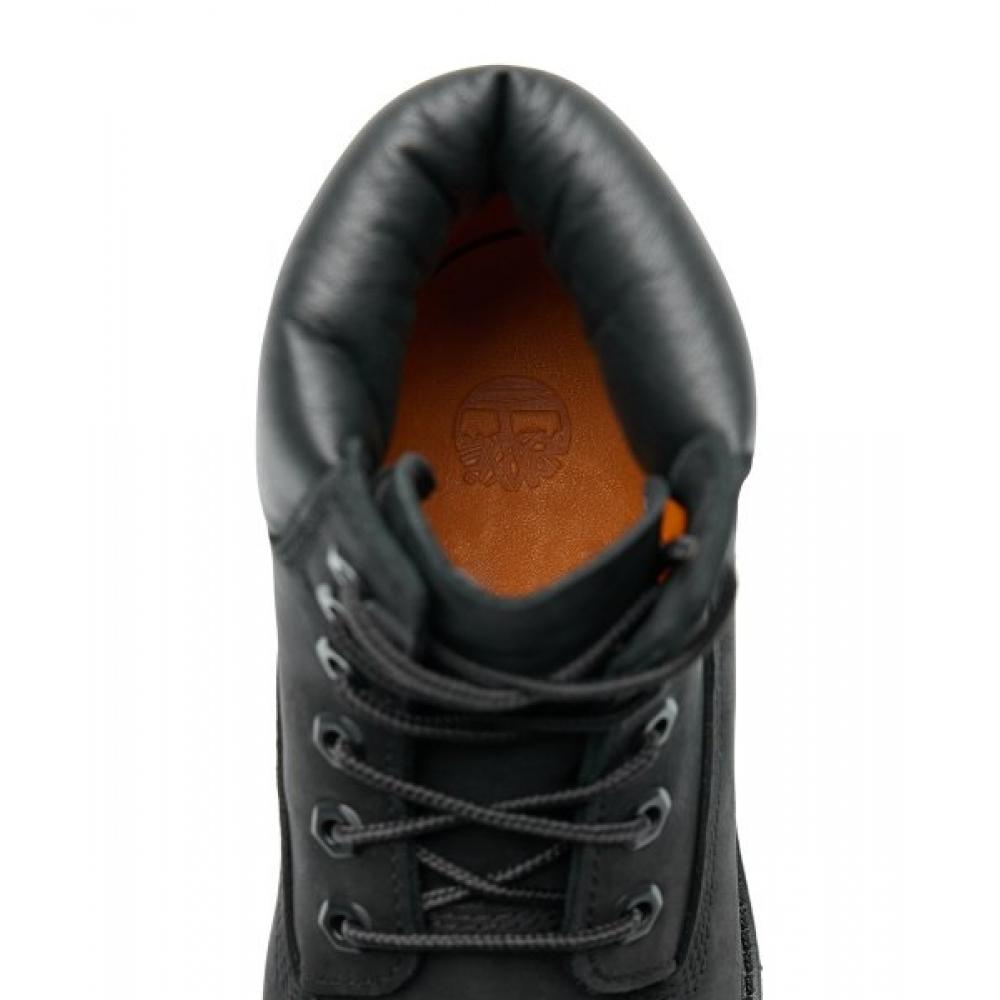 Timberland Womens 6 Inch Premium Boots   Black Nubuck  8658a 001