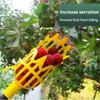 Dispositivo di Raccolta per Orto e Giardino Utensili da Giardino Cesto Profondo Testa Raccoglifrutta Comodo Raccoglitore di Frutta Raccolta di Mele Pesche