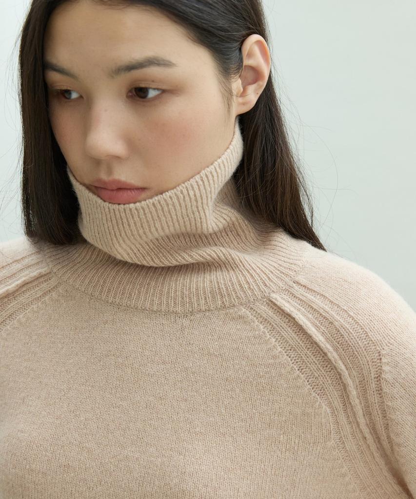 Dito Wool 100 Turtleneck [Beige]