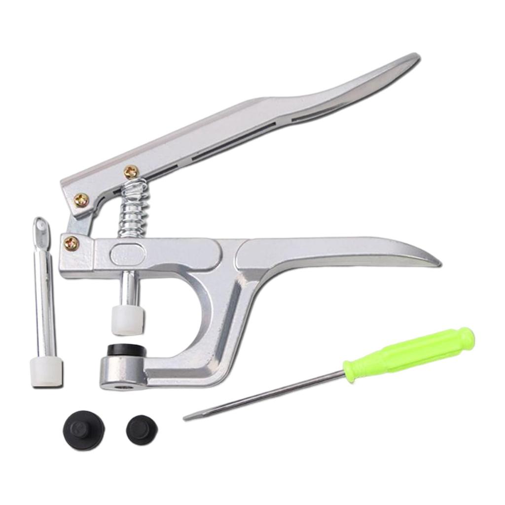 Heavy Duty Snap Fastener Pliers Fastener Kit for Clothing DIY Projects Sewing