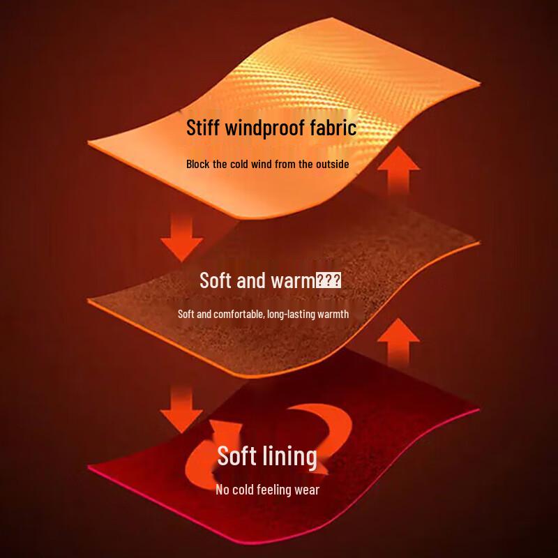 Warrior Men's Stand Collar Padded Winter Jacket