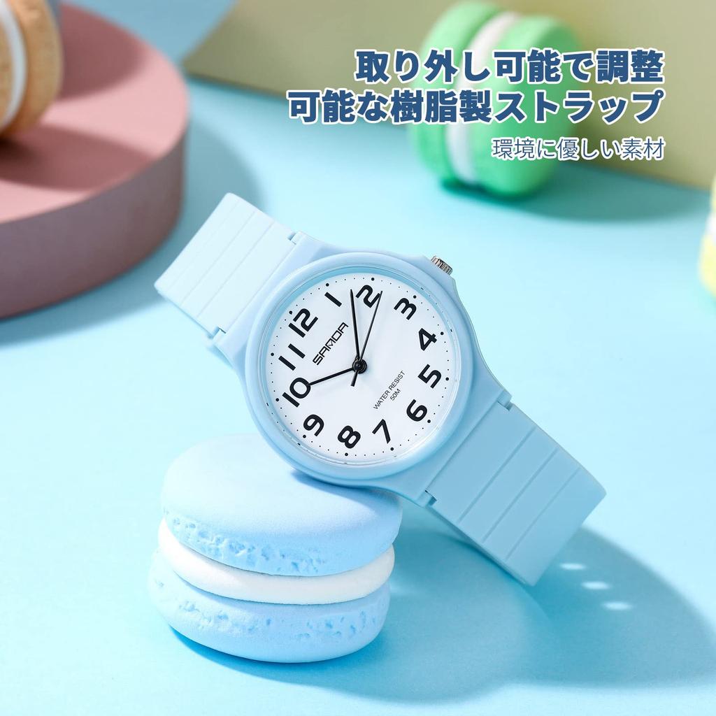 RORIOS and Analog Simple Stylish Quartz Popular with and Perfect for Casual and Men's Women's Watch, Design, Waterproof, Movement, Students, Girls,