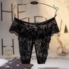 Lace Crotchless Thong Panties - Sexy Lingerie for Women