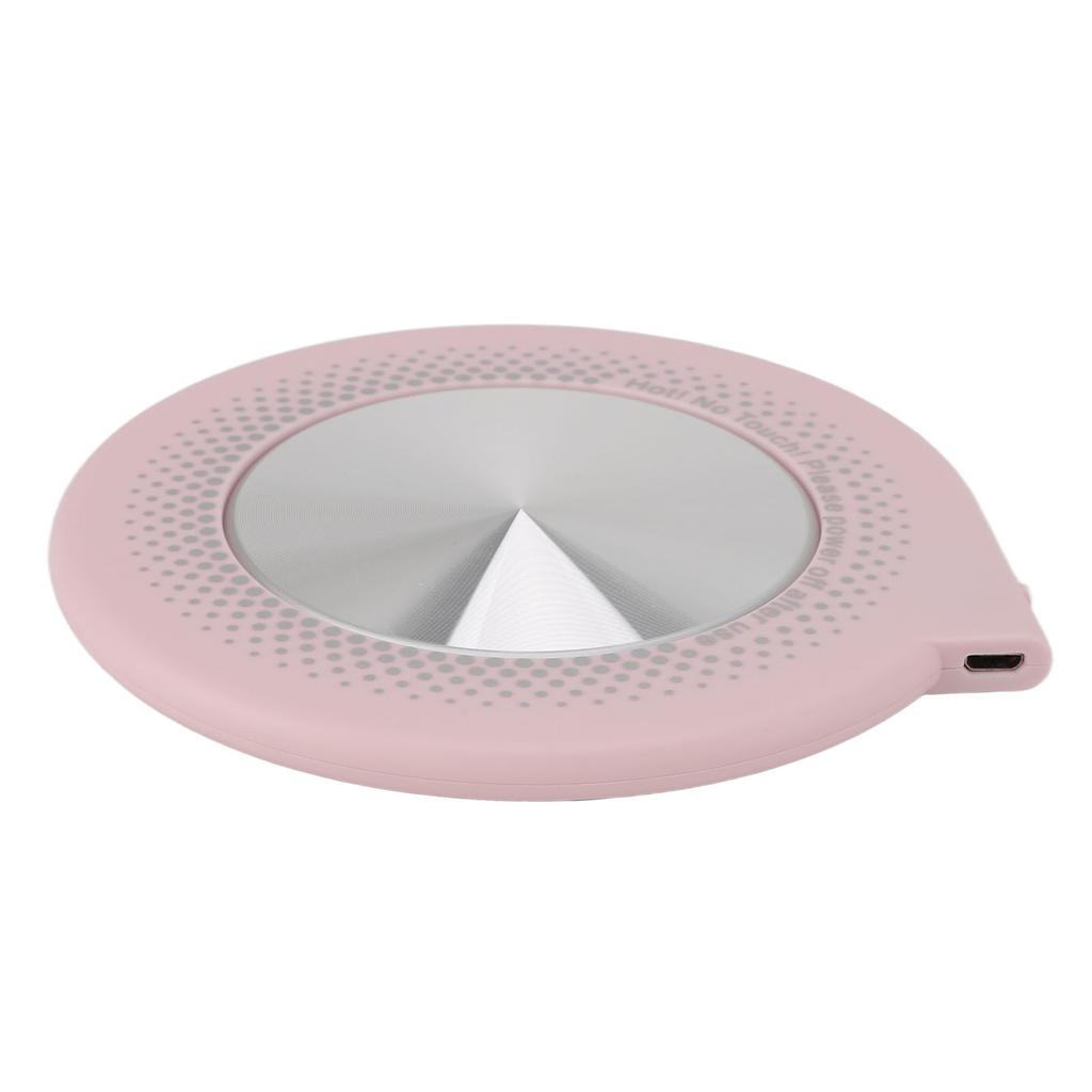 Elektrischer Tassenwärmer USB Automatische Abschaltung 55 Grad C 8cm Elektrische Tassenheizmatte zum Erwärmen von Kaffee
