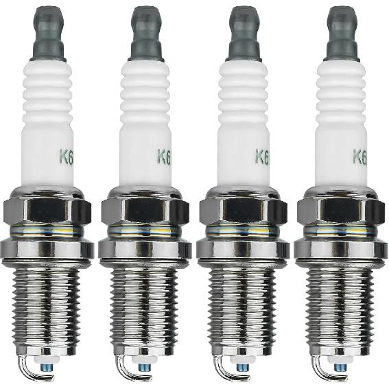 BKR5E Spark Plugs Replacement for NGK 7938 M78543 M143270 25 132 14-S 14 132 03-S, 4-Pack