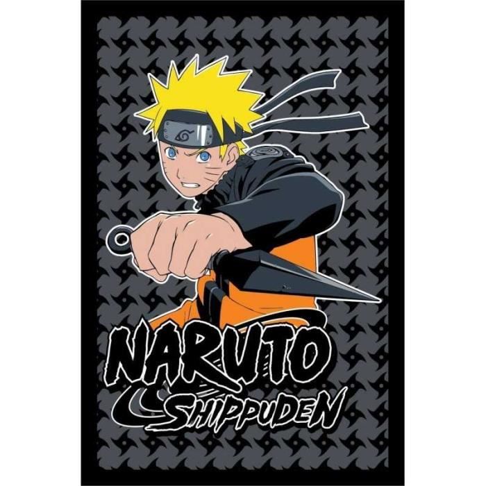 Blanket - Naruto Shippuden - Black - 100x140 Cm - Ultra Soft - Machine Washable