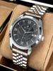 TOP Brand Men's Watch Business Calendar High quality Stainless Steel Watch Student Fashion Quartz Clock Watches Has Box