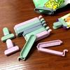 12pcs Mixed Color Plastic Sealing Clips Bag Clips for Food Storage Snack Chip Bag Sealer Moisture and Kitchen Sealing