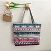 New version of cute cartoon canvas bag literary women's shoulder bag large capacity canvas tote women's bag